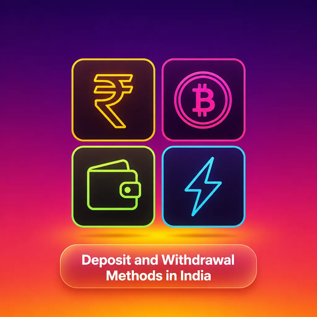 Indian payment methods for casino deposits and withdrawals